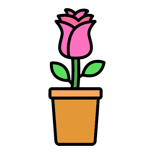 植木鉢 Generic color lineal-color icon