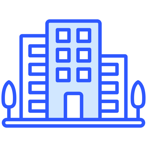 Building Generic color lineal-color icon