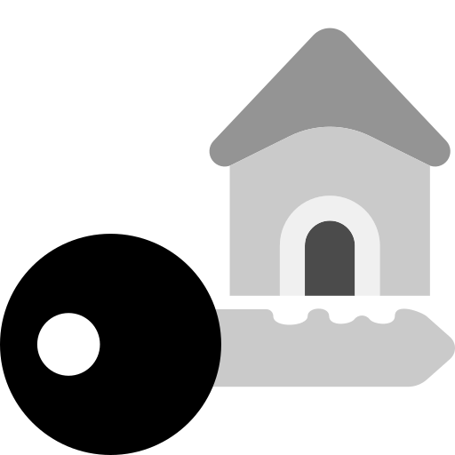 Ключ от дома Generic Grey иконка