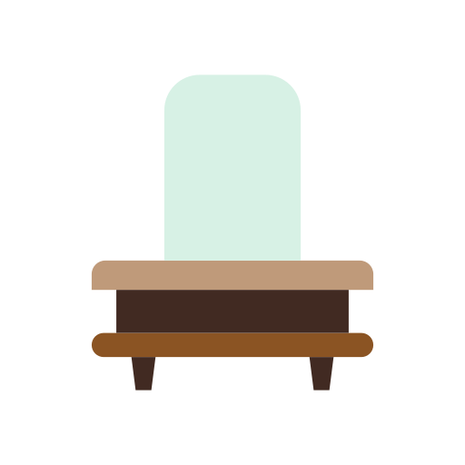Dressing table Generic color fill icon