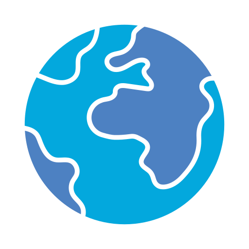 Earth Generic color fill icon