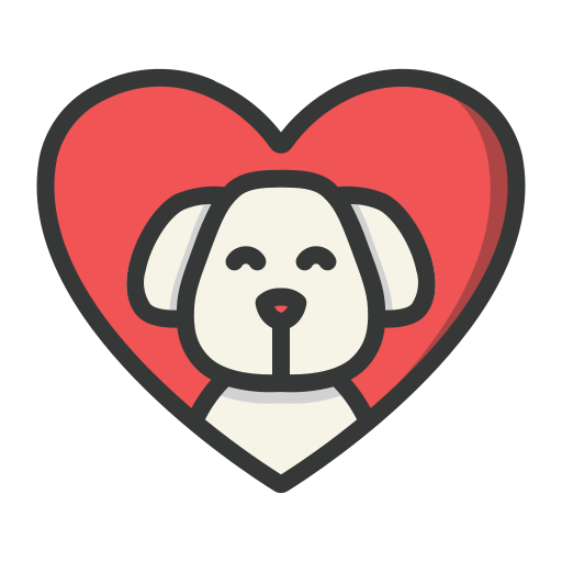 hondenliefhebber Generic color lineal-color icoon