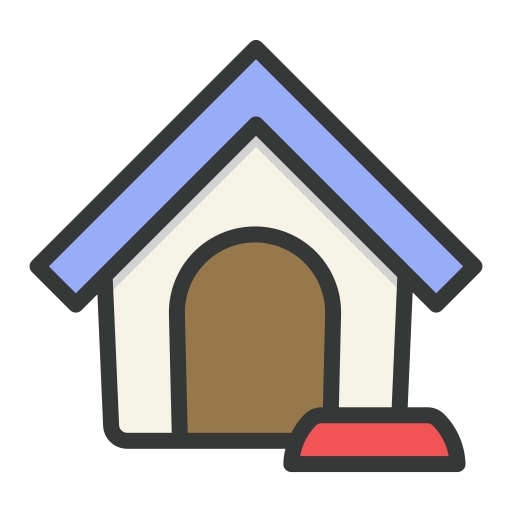 casa per animali domestici Generic color lineal-color icona