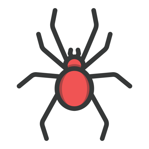 tarantula Generic color lineal-color icoon