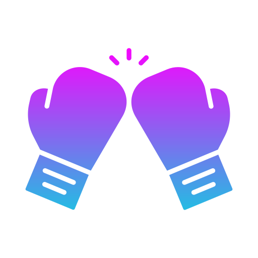 Boxing Generic gradient fill icon