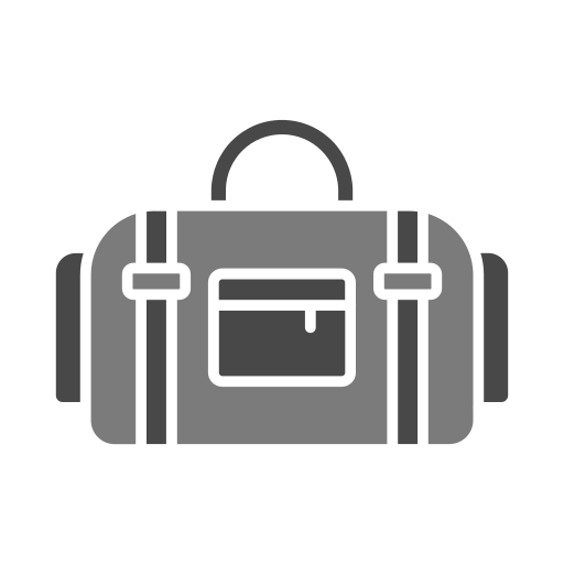 Duffle bag Generic color fill icon