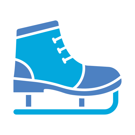 Ice Skate Generic color fill icon