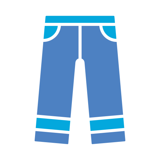 spodnie Generic color fill ikona