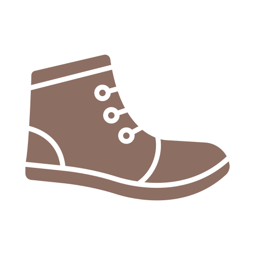 scarpe da ginnastica Generic color fill icona