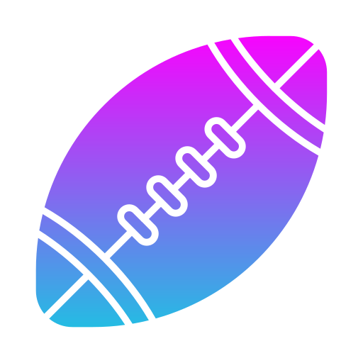 rugbybal Generic gradient fill icoon