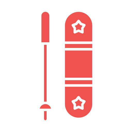 snowboard Generic color fill icon
