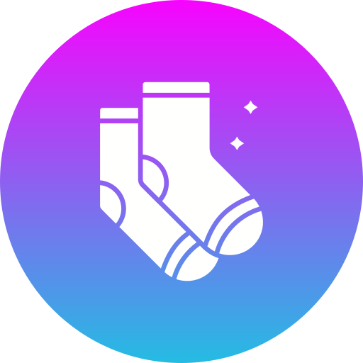 sokken Generic gradient fill icoon