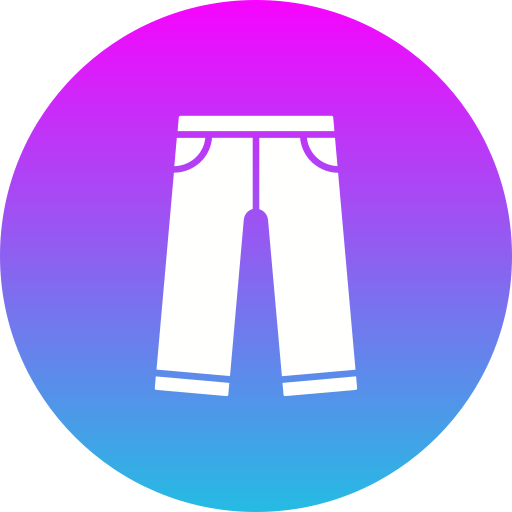 pantalones Generic gradient fill icono