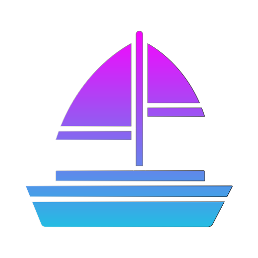 Yacht Generic gradient fill icon