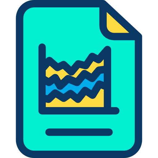 analytics Kiranshastry Lineal Color Ícone