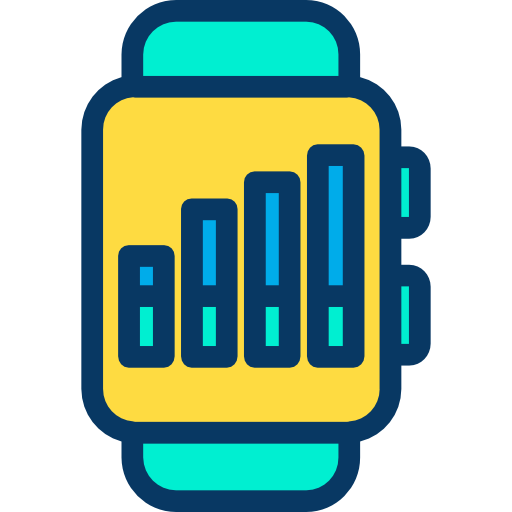 smartwatch Kiranshastry Lineal Color icon