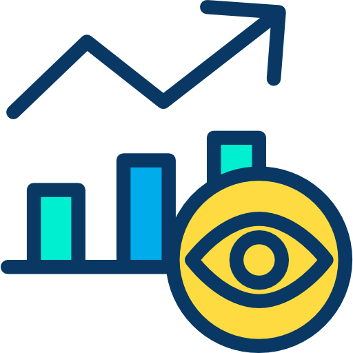 Bar chart Kiranshastry Lineal Color icon