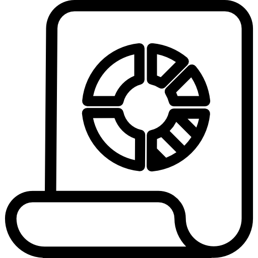 diagrama Kiranshastry Lineal Ícone