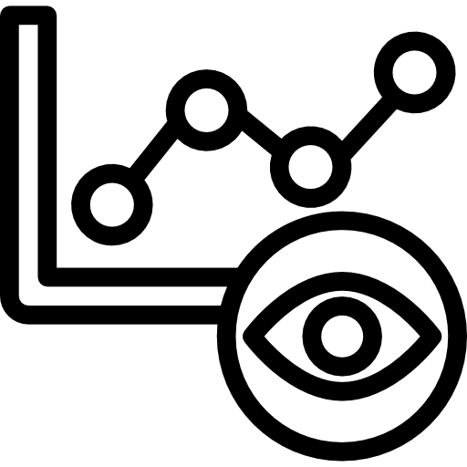 折れ線グラフ Kiranshastry Lineal icon