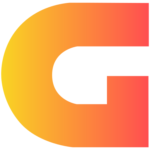 lettera g Generic gradient fill icona