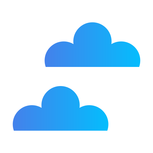 雲 Generic gradient fill icon