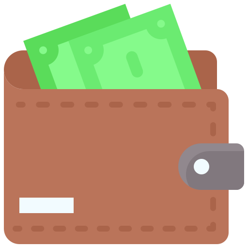 Wallet Generic color fill icon