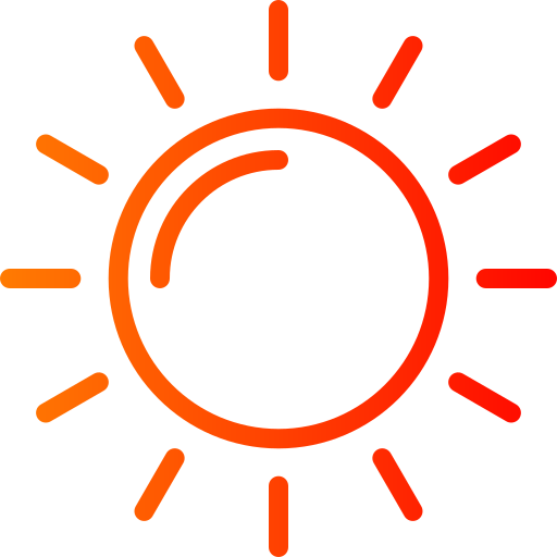 słońce Generic Gradient ikona