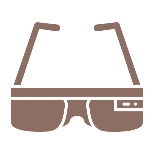intelligente brille Generic Flat icon