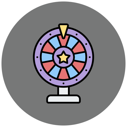 Ruleta de la fortuna Generic color lineal-color icono