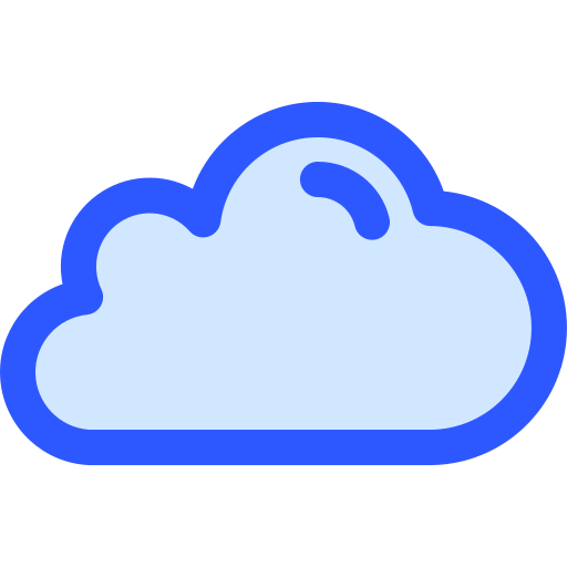 cloud computing Generic color lineal-color icona