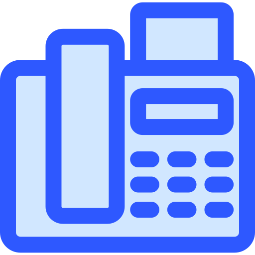 Fax Generic color lineal-color icon
