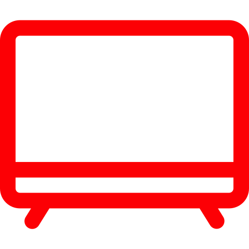 Television Generic color outline icon