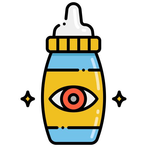 Eye Drop Generic color lineal-color icon