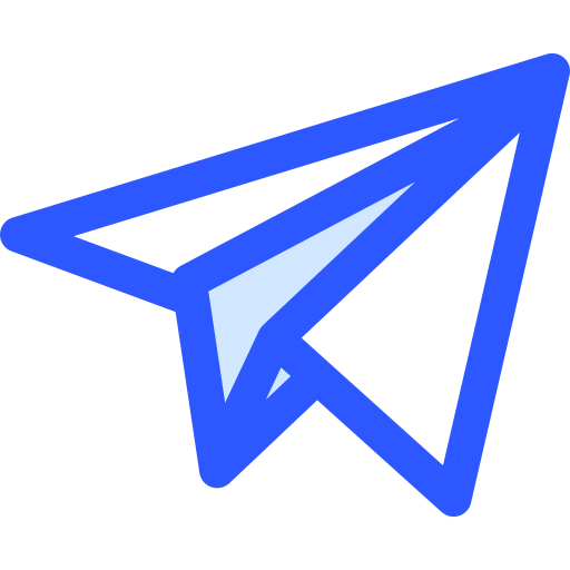 Paper Plane Generic color lineal-color icon
