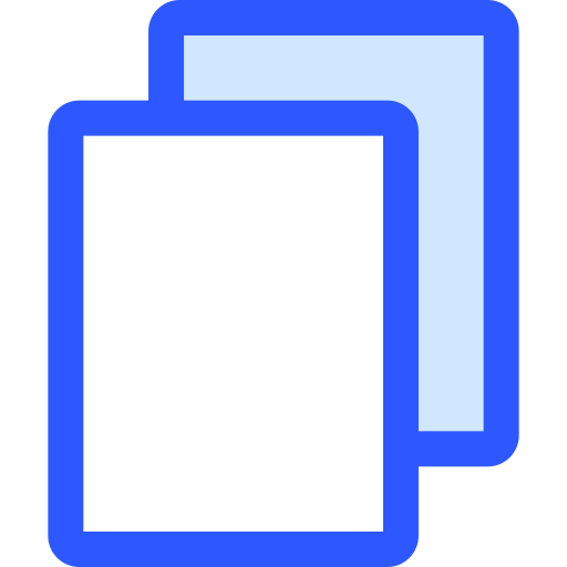 Copy Generic color lineal-color icon