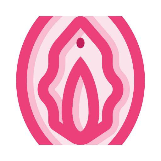 vagina Generic color fill icona
