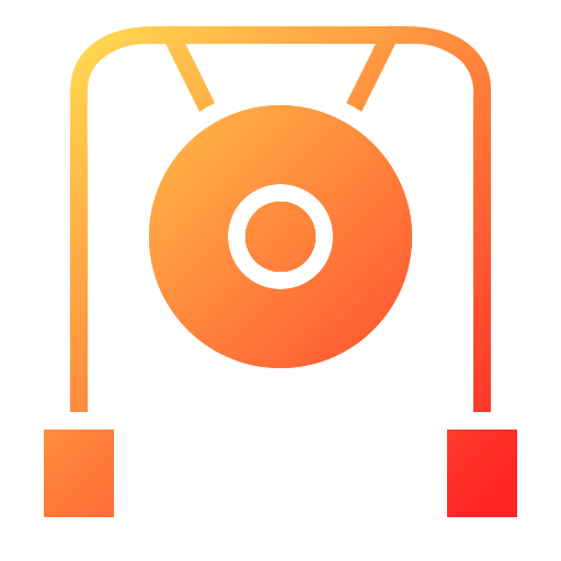 Gong Generic gradient fill icon