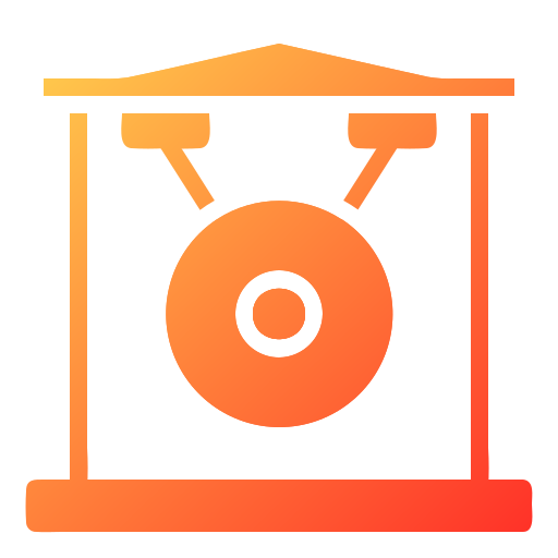 gong Generic gradient fill icon
