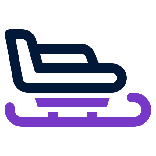 Sled Generic color fill icon