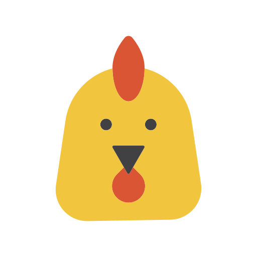 치킨 Generic color fill icon