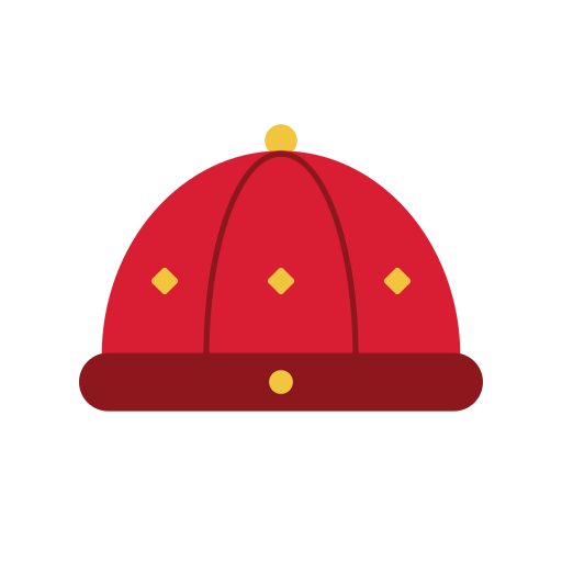 Chinese hat Generic color fill icon