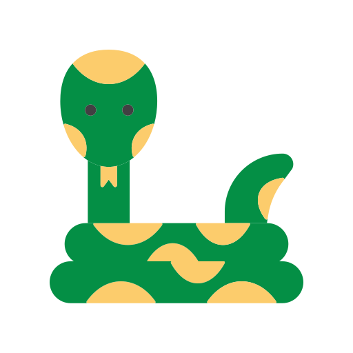 Snake Generic color fill icon