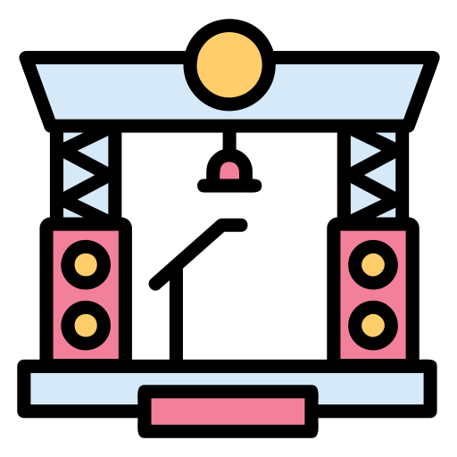 palcoscenico Generic color lineal-color icona