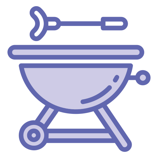 Barbeque Generic color lineal-color icon