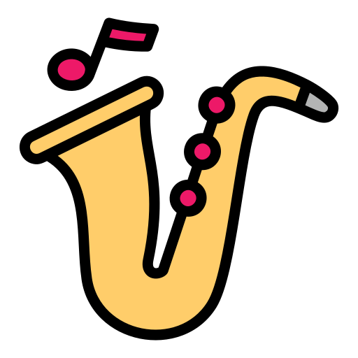 saksofon Generic color lineal-color ikona