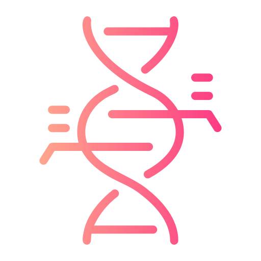genetyczny Generic gradient outline ikona