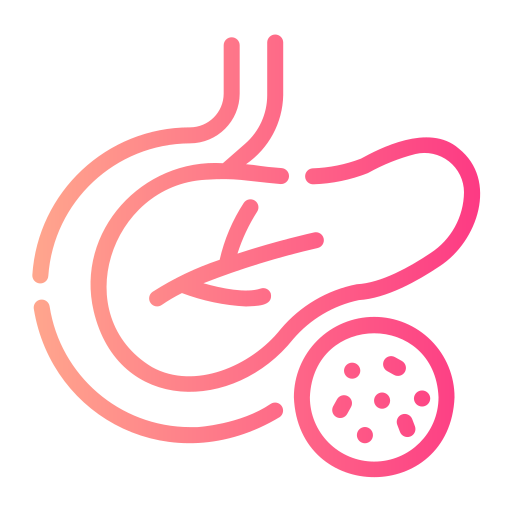 Pancreas Generic gradient outline icon