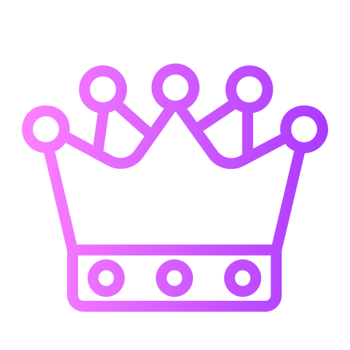 Crown Generic gradient outline icon