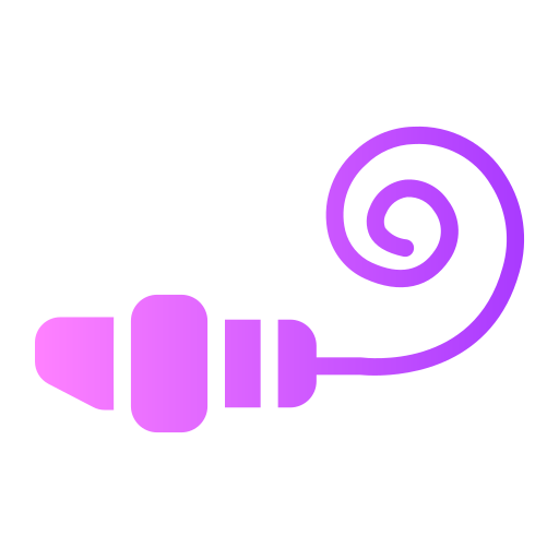Party blower Generic gradient fill icon
