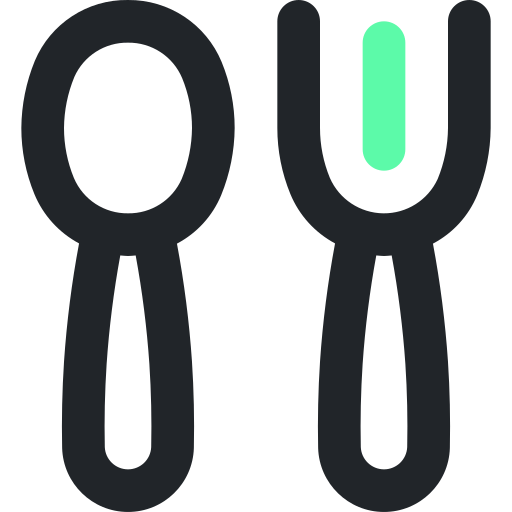 cuchara Generic color outline icono